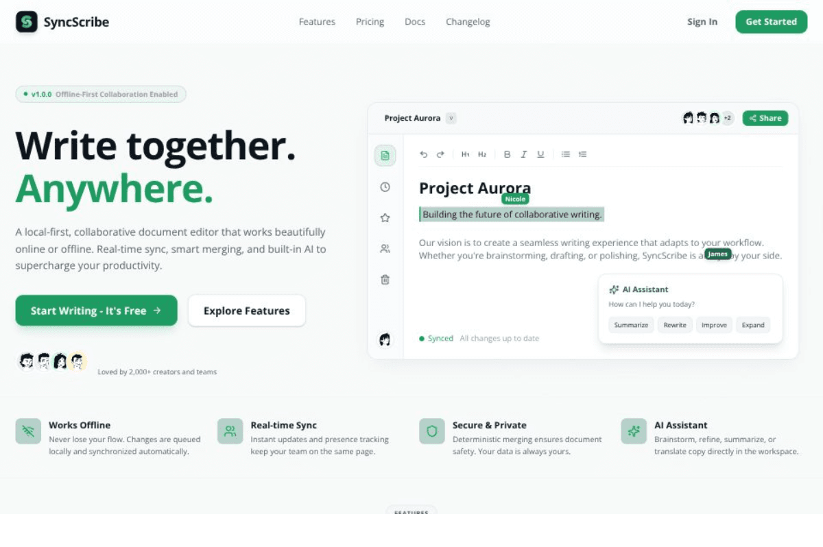 SyncScribe